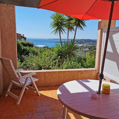 Superbe Vue Mer A Sainte Maxime T2 Climatise Buitenkant foto