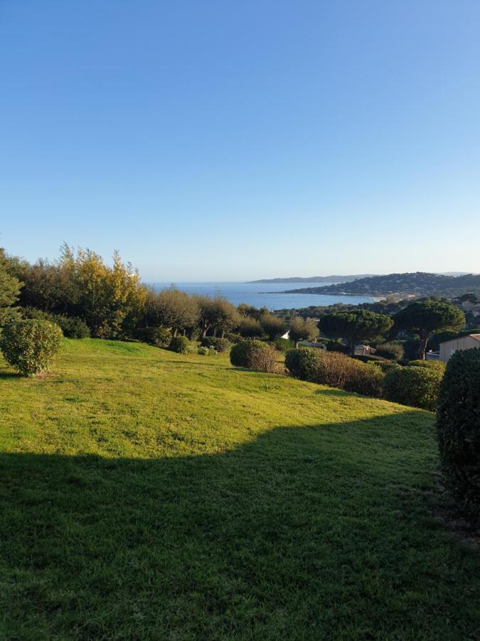 Superbe Vue Mer A Sainte Maxime T2 Climatise Buitenkant foto