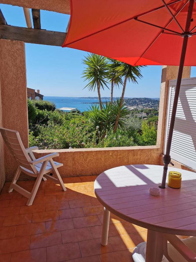 Superbe Vue Mer A Sainte Maxime T2 Climatise Buitenkant foto